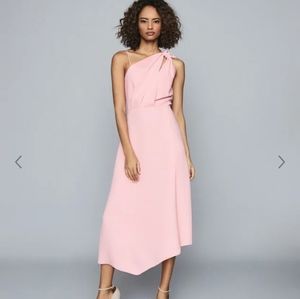 NWT REISS Delilah strappy pink dress